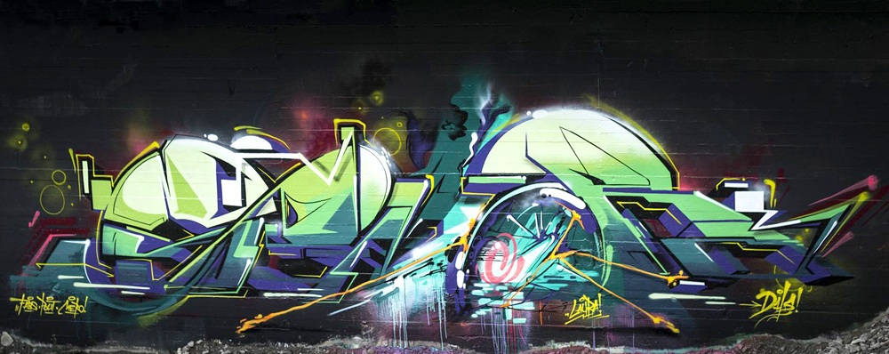 SEMOR, graffiti, Ironlak