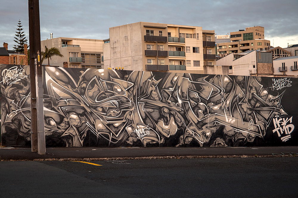 ASKEW, Auckland, graffiti, Ironlak