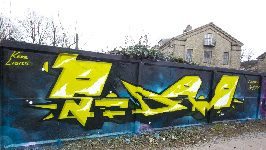 STORM, Copenhagen, graffiti, Ironlak