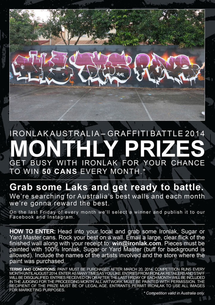 graffiti, event, Ironlak