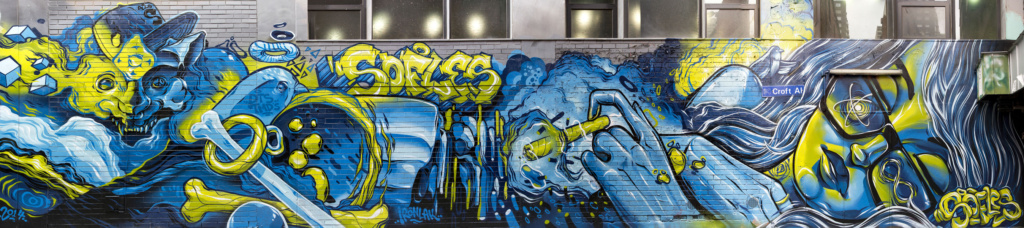 SOFLES, Luke Shirlaw, graffiti, Ironlak