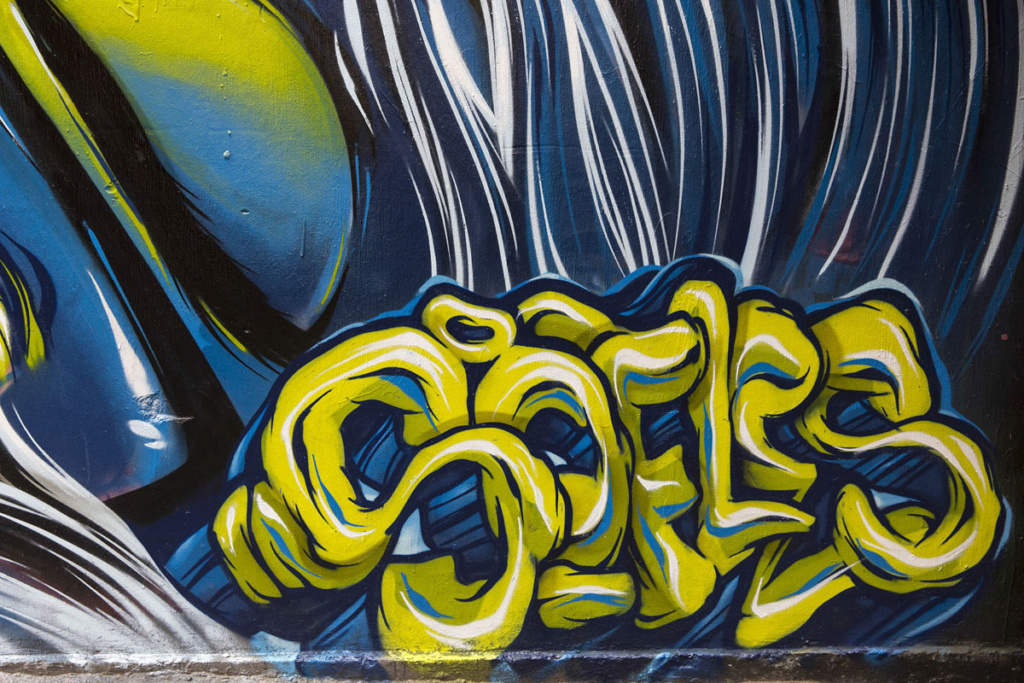 SOFLES, Luke Shirlaw, graffiti, Ironlak