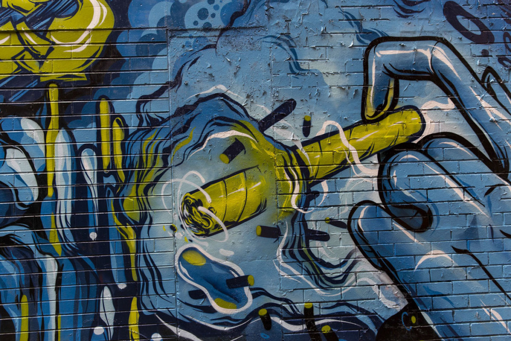 SOFLES, Luke Shirlaw, graffiti, Ironlak