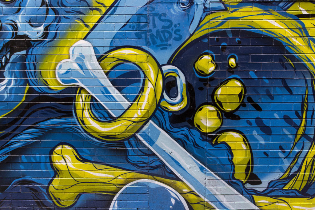 SOFLES, Luke Shirlaw, graffiti, Ironlak