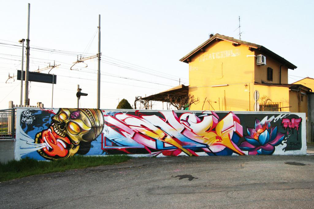 MR WANY, graffiti, Ironlak