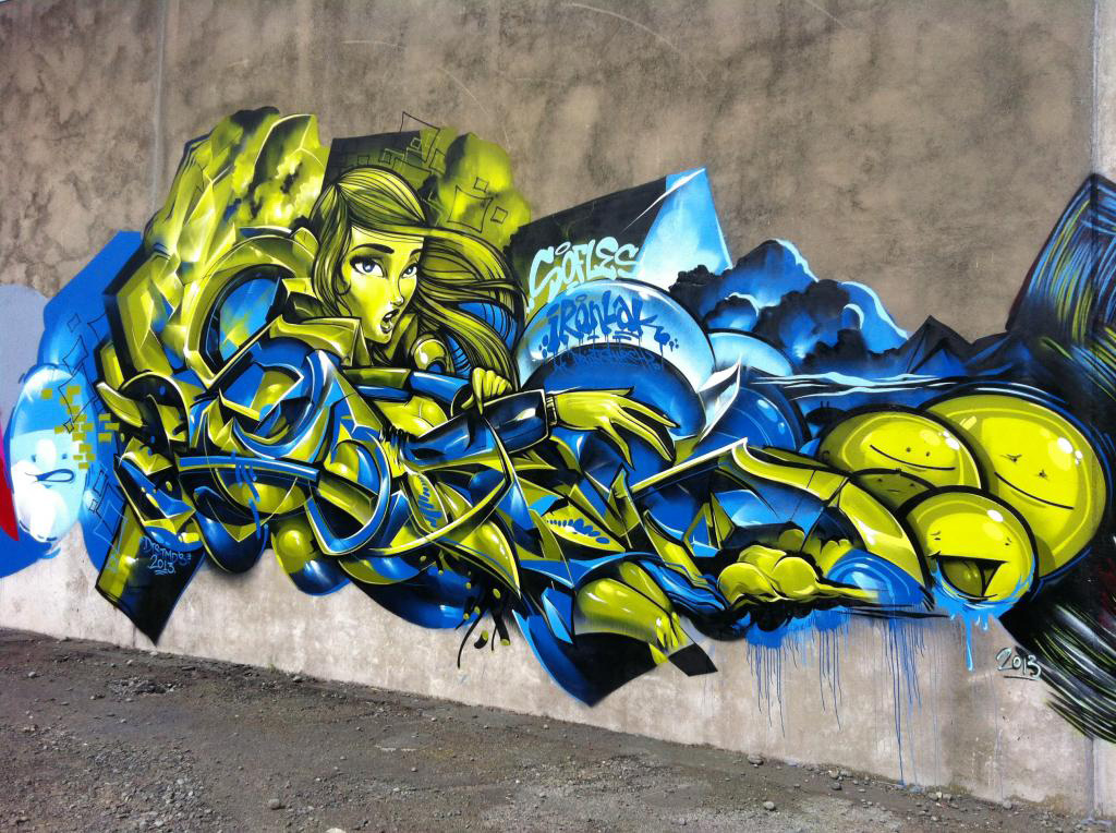 SOFLES, Spray Beast, graffiti, Ironlak