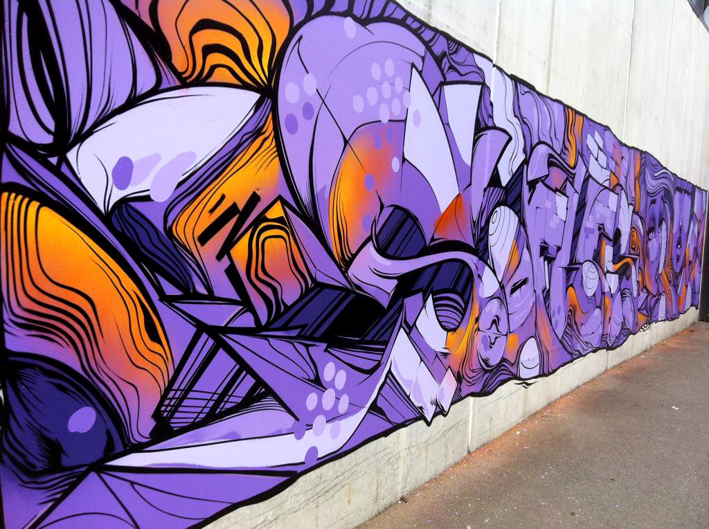 SOFLES, Spray Beast, graffiti, Ironlak