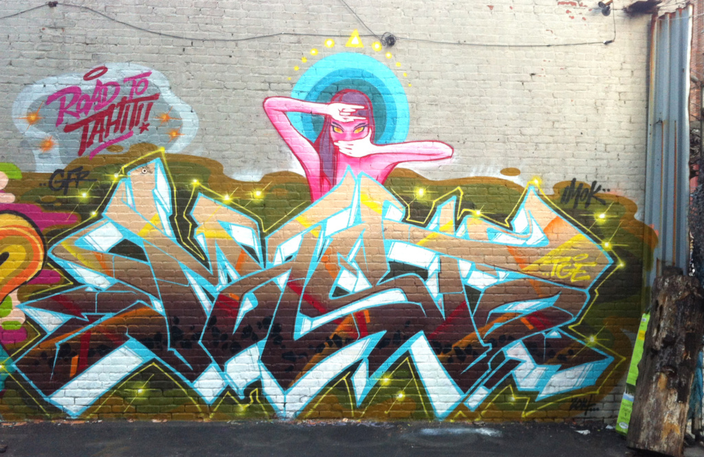 MAST, graffiti, Ironlak