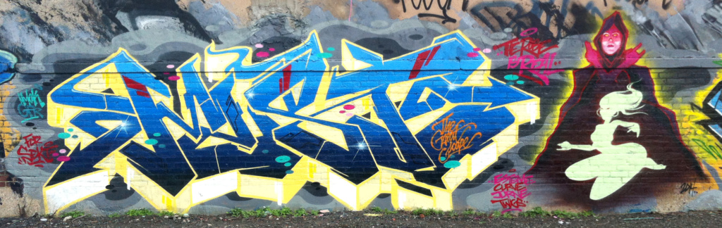 MAST, graffiti, Ironlak