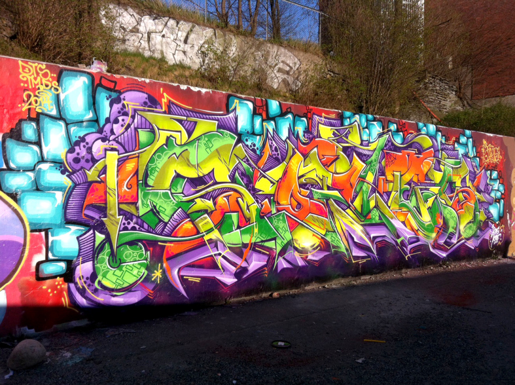 SOFLES, graffiti, Ironlak