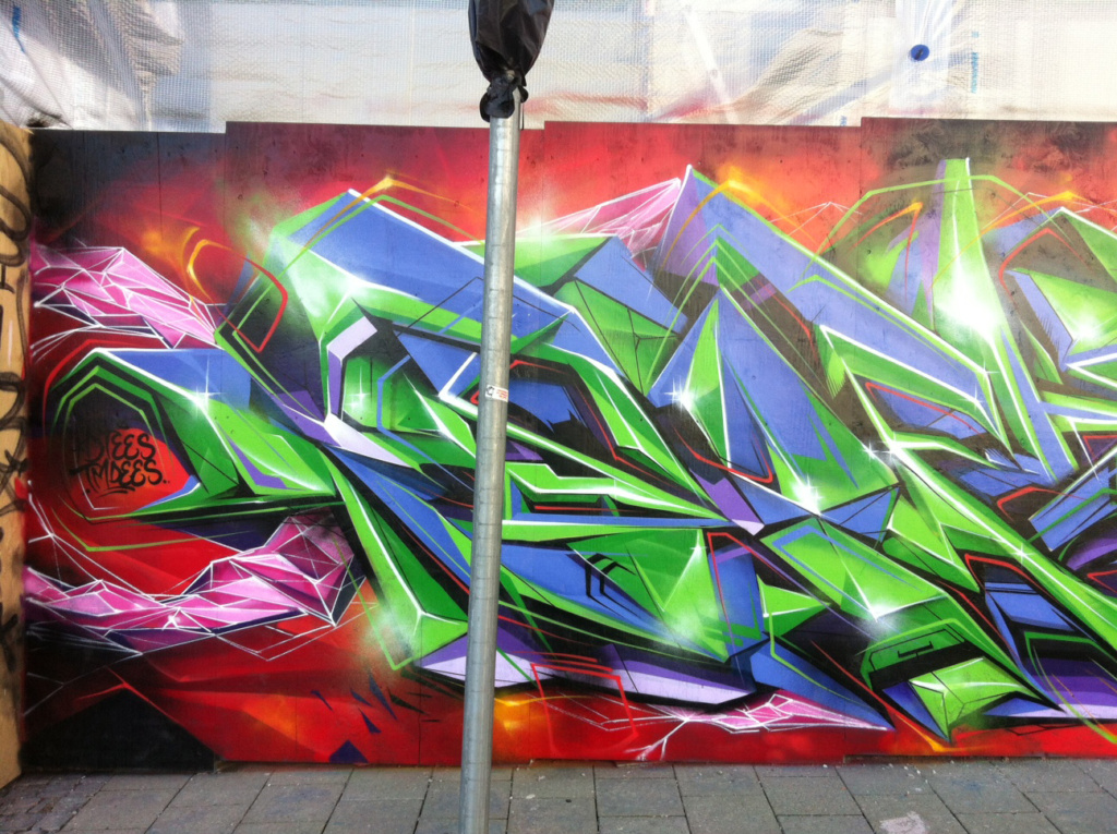 SOFLES, graffiti, ironlak