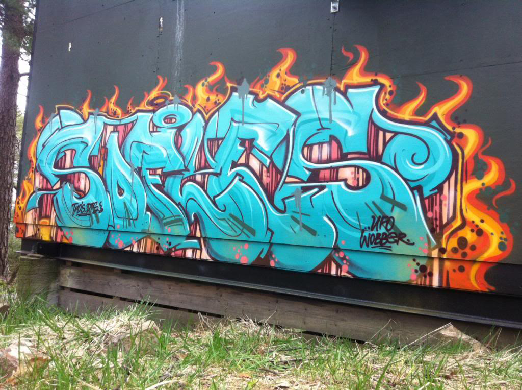 SOFLES, graffiti, ironlak