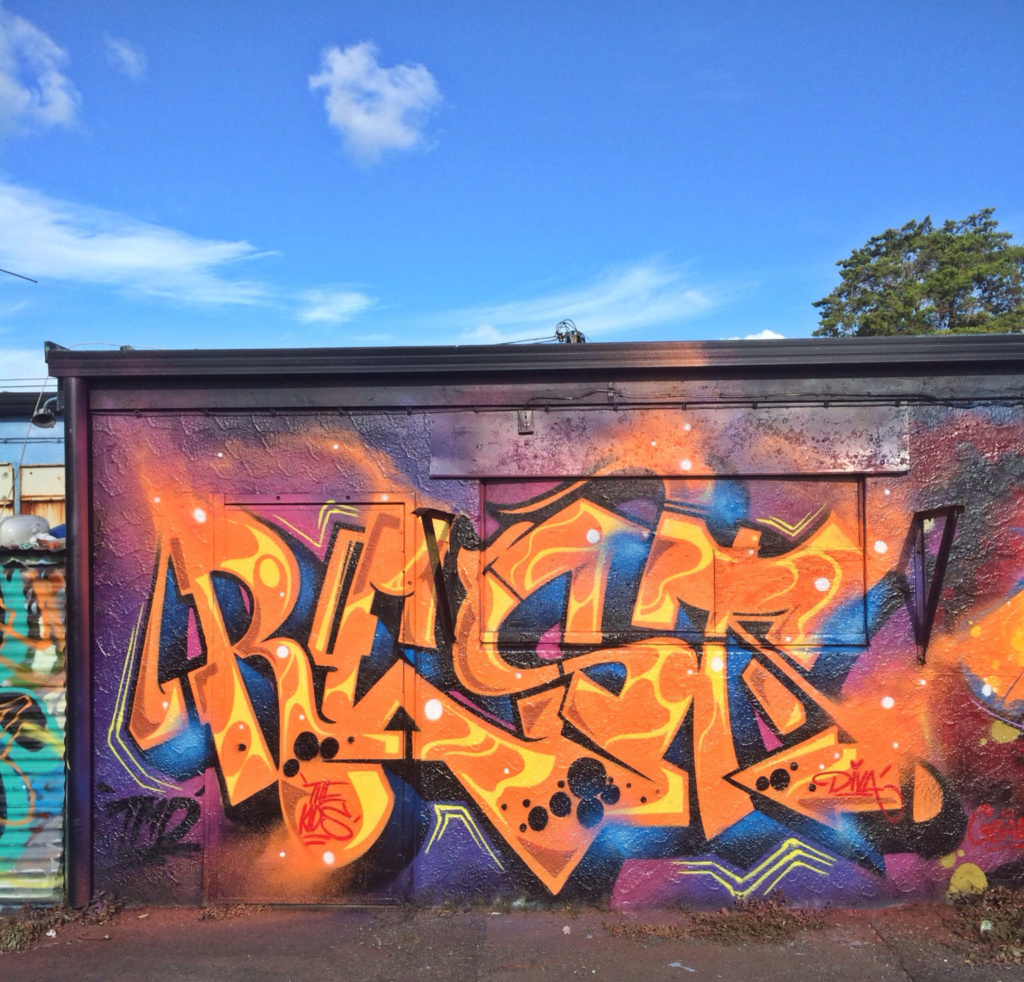 AKOBE, SHAR, ASKEW, RESTO, graffiti, Ironlak