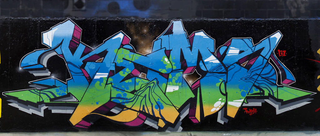 KEMS. graffiti, Ironlak