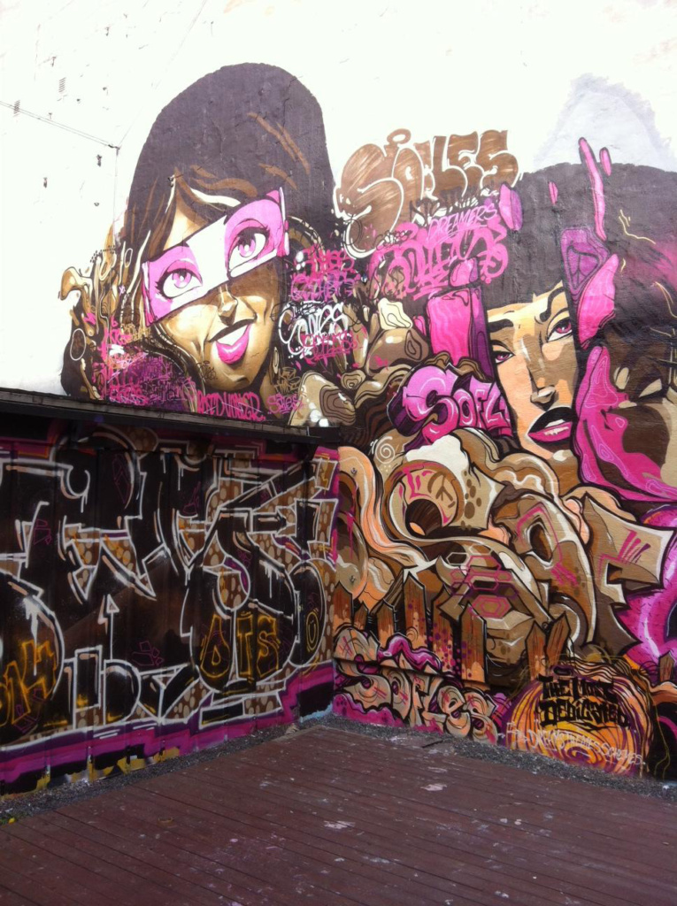 SOFLES, graffiti, Ironlak