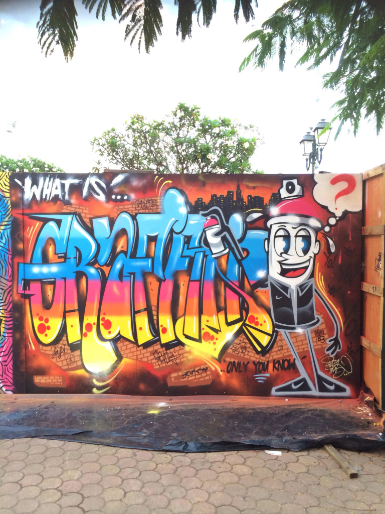 Berst, PHAT1, New Zealand, Tahiti, graffiti, Ironlak
