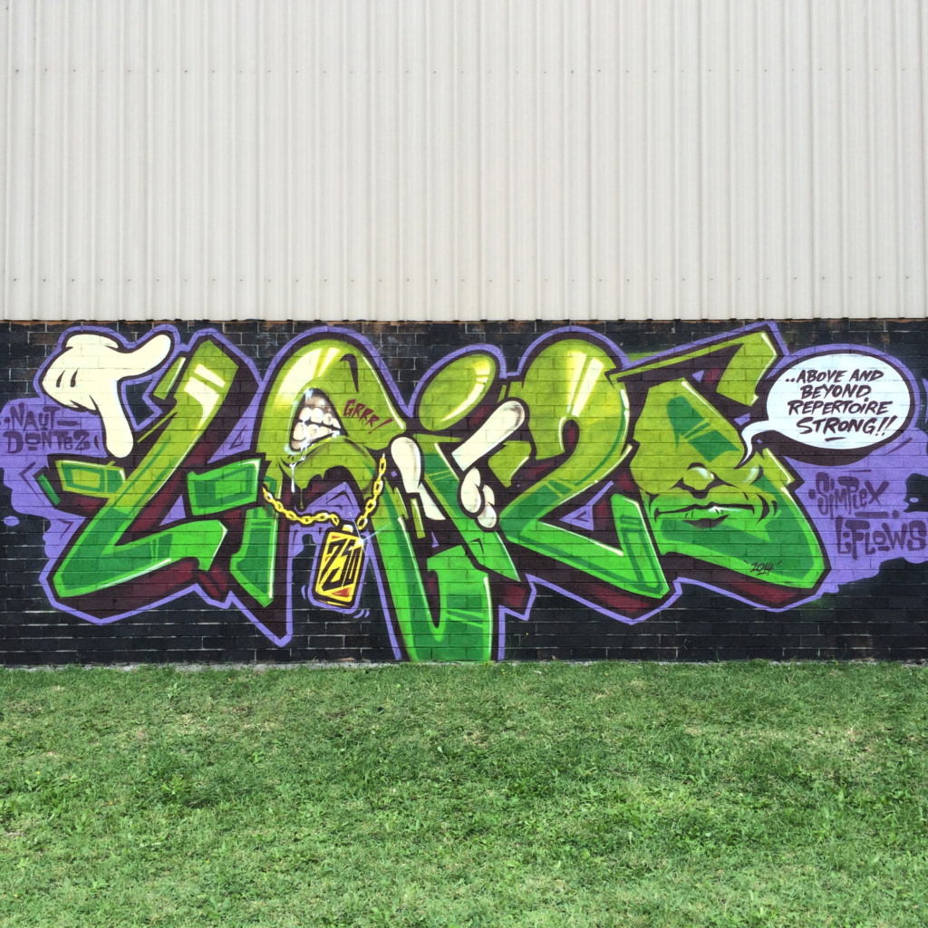 LINZ, graffiti, Ironlak