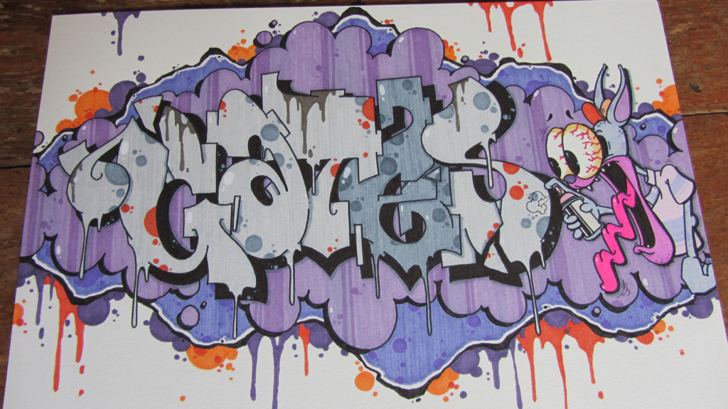 MADCROOK, Artwork, Ironlak