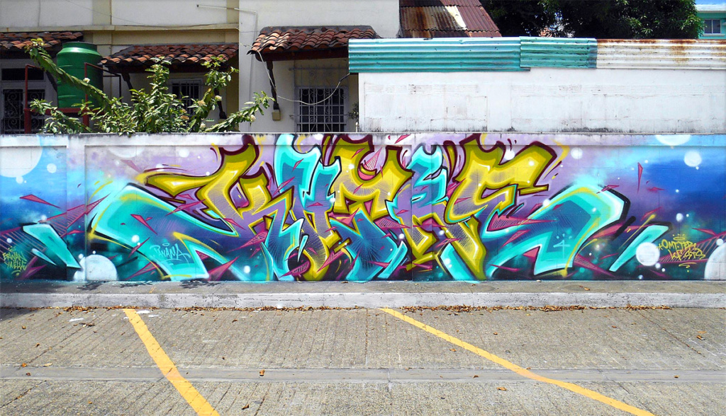 KATRE, graffiti, Ironlak