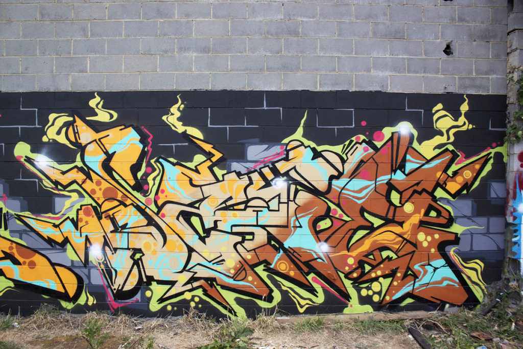 SIRUM, Melbourne, graffiti, Ironlak