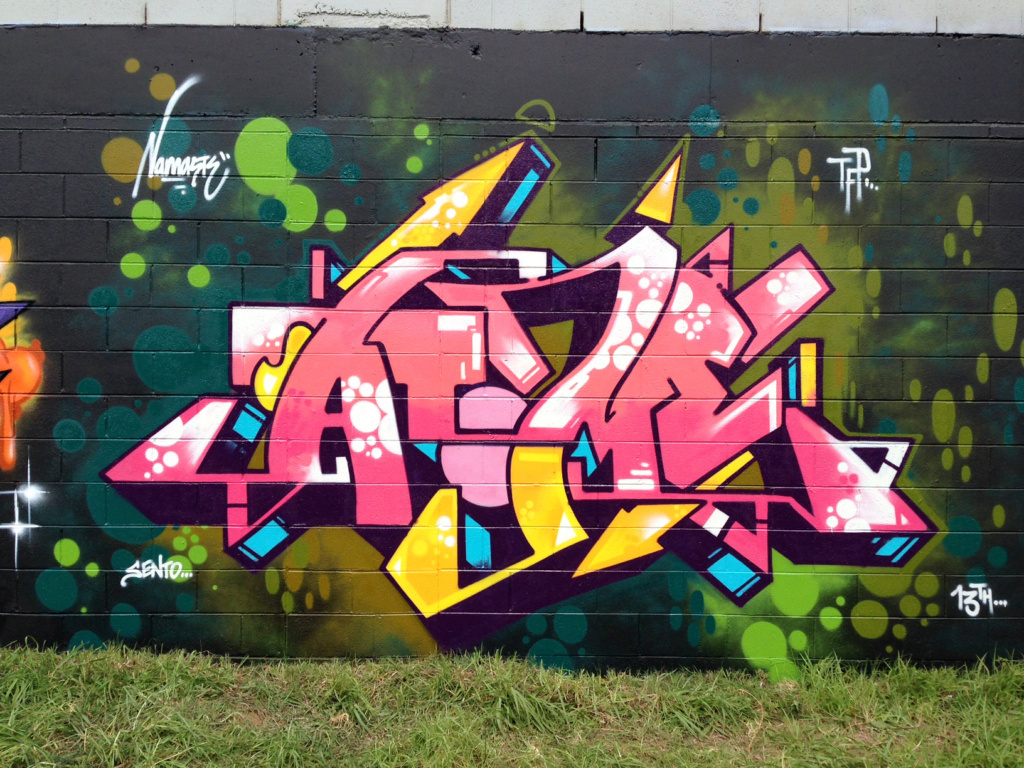 ATOME, Sydney, graffiti, Ironlak
