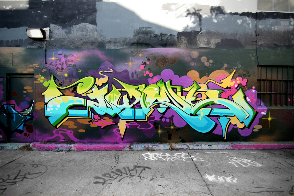 JURNE, San Francisco, graffiti, Ironlak
