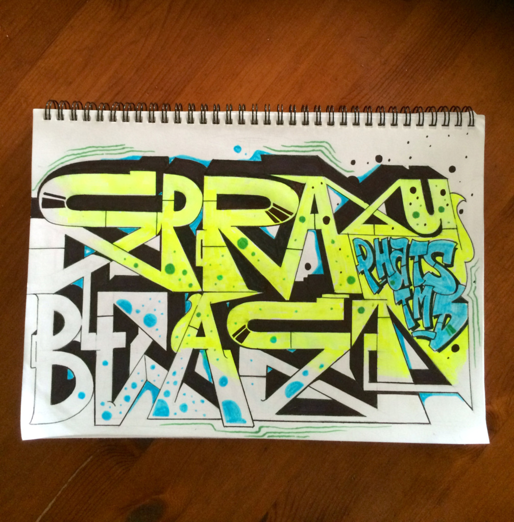 Spray Beast, PHAT1, graffiti, Ironlak