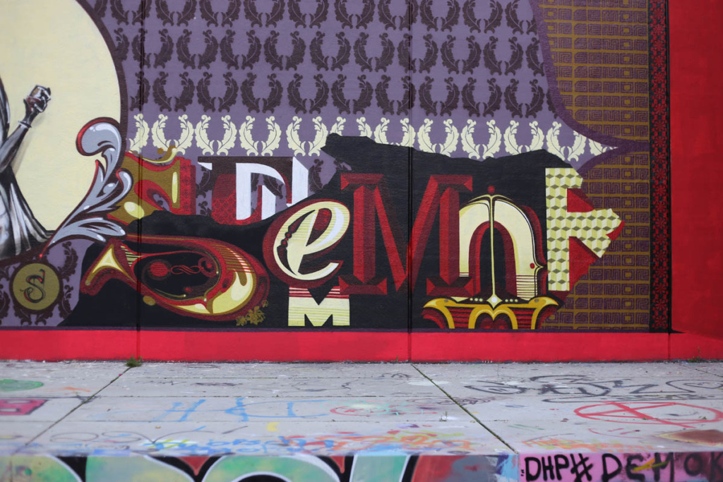 SEMOR, POUT, MERO, graffiti, Ironlak