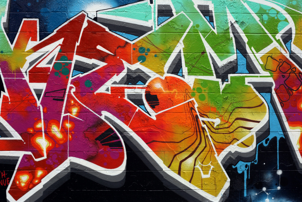 KEMS, graffiti, Ironlak