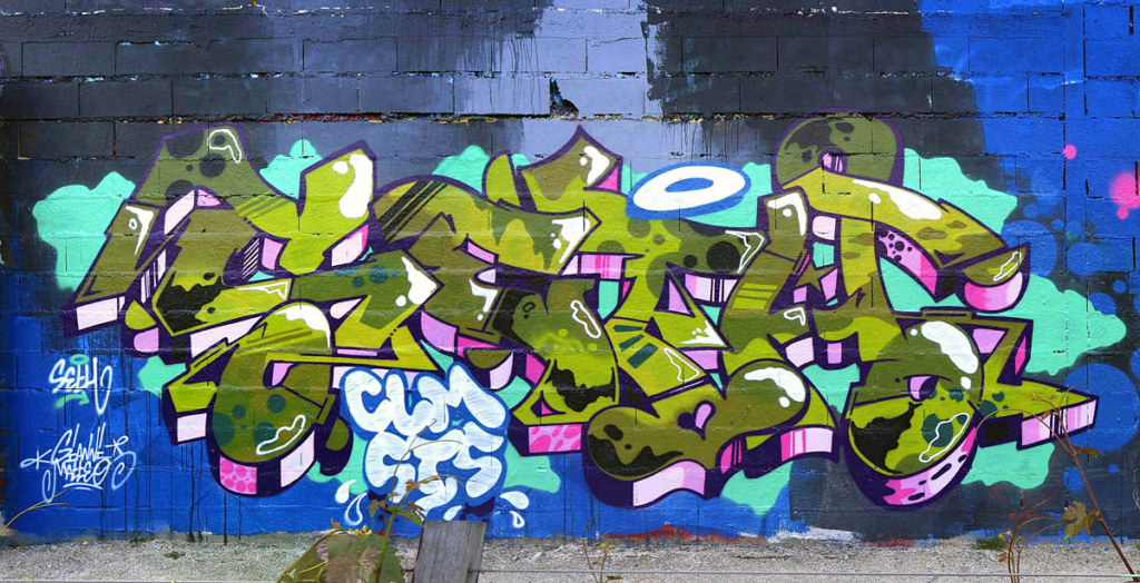 KATRE, GOMER, graffiti, Ironlak