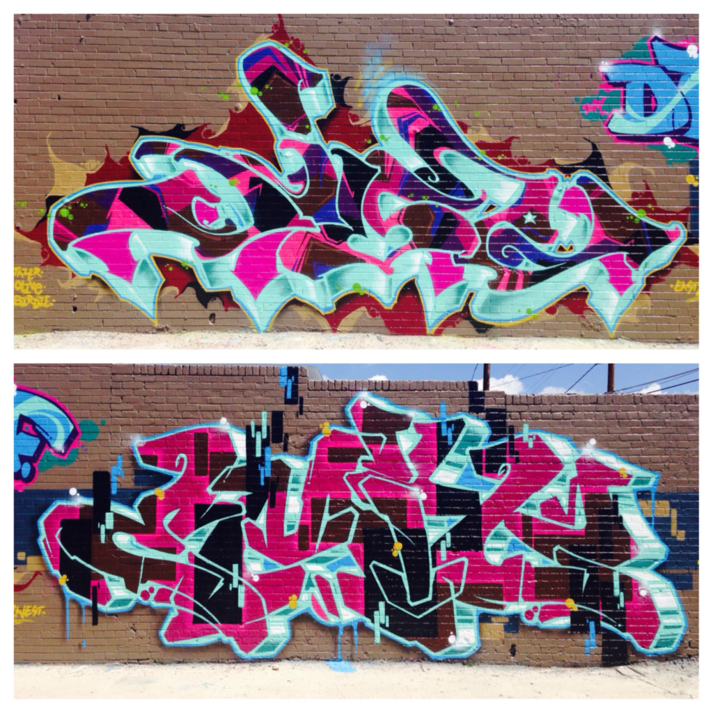 EMIT, graffiti, Ironlak