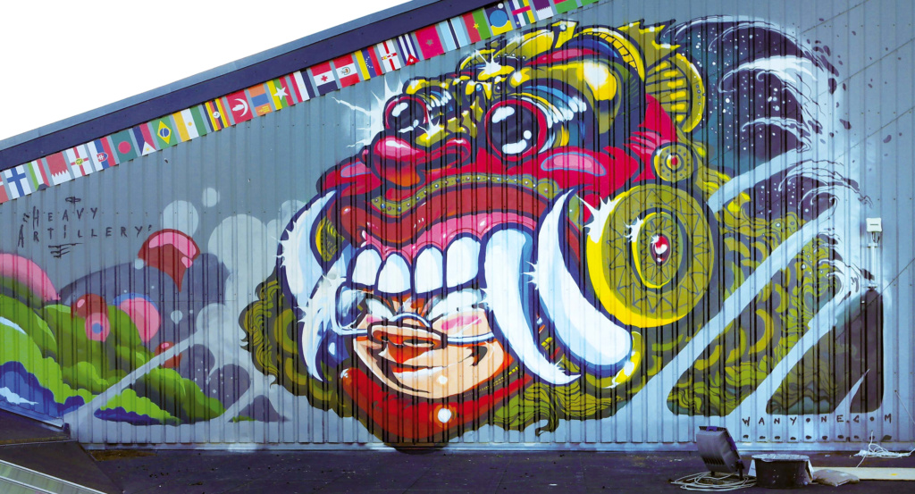 MR WANY, Denmark, graffiti, Ironlak