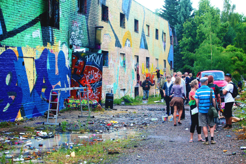 Finland, graffiti, Ironlak