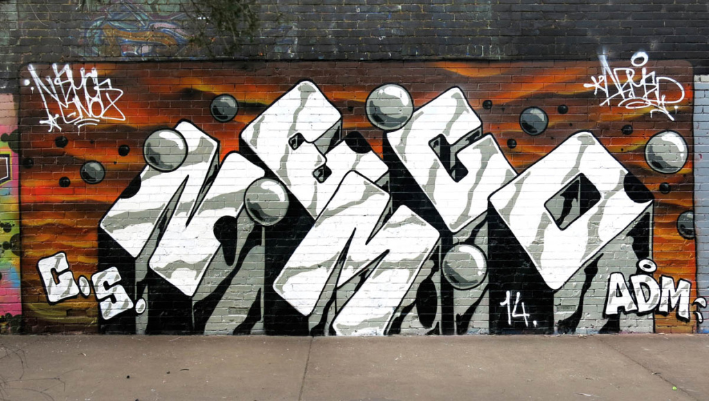 NEMCO, Australia, graffiti, Ironlak