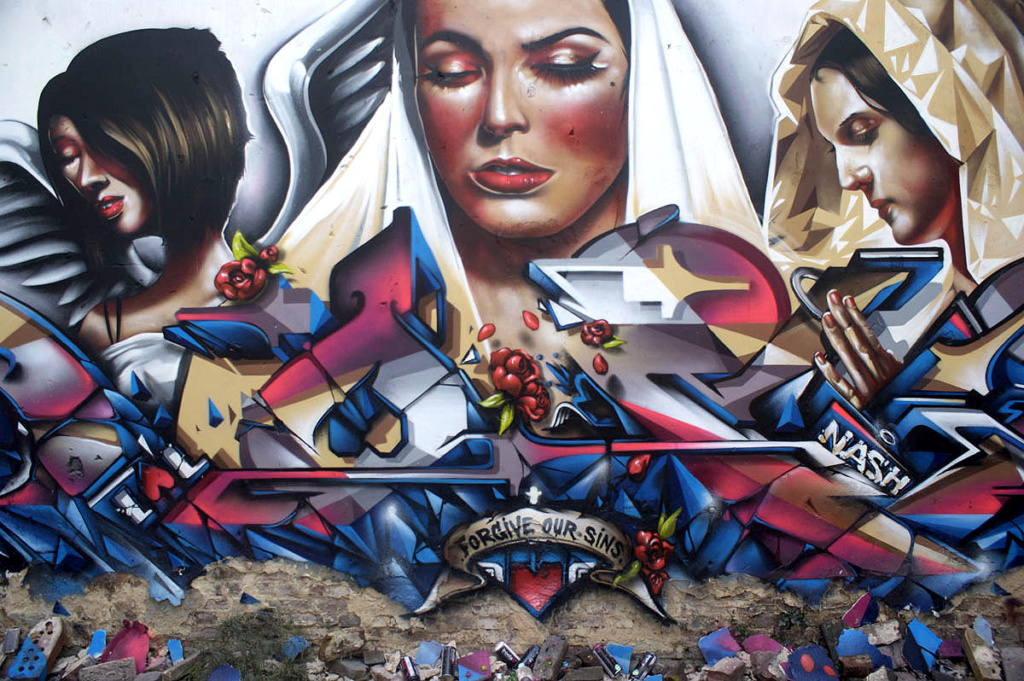 DOES, NASH, graffiti, ironlak, Netherlands