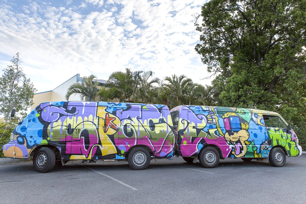 KEMS, BERST, Brisbane, graffiti, ironlak