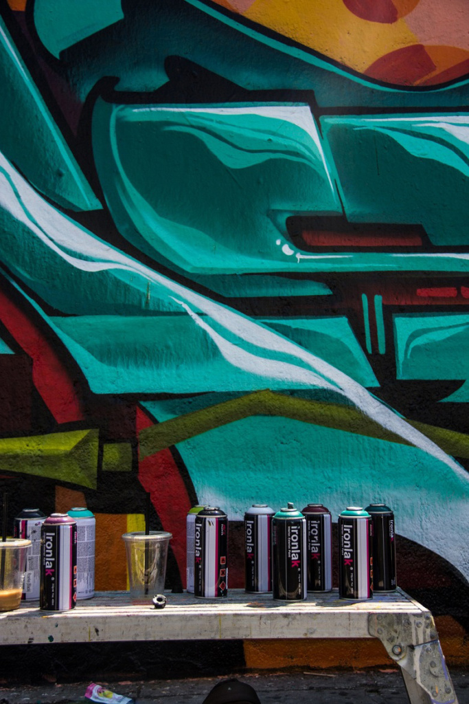 TRAV, MSK, Los Angeles, graffiti, Ironlak