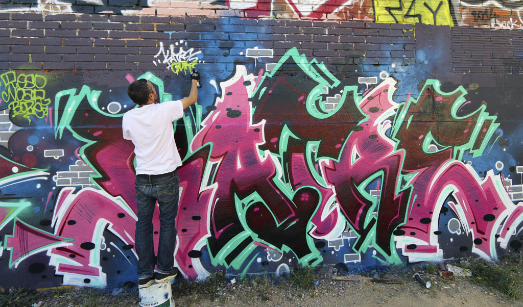 KATRE, METRO, SETH, HYBE, graffiti, Ironlak