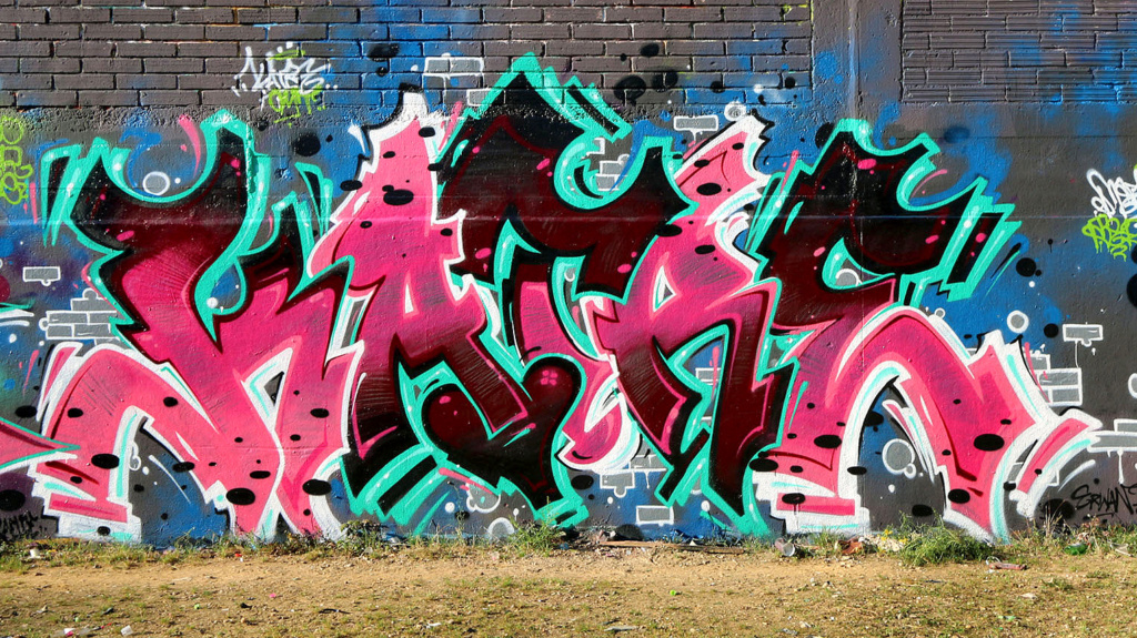 KATRE, graffiti, ironlak