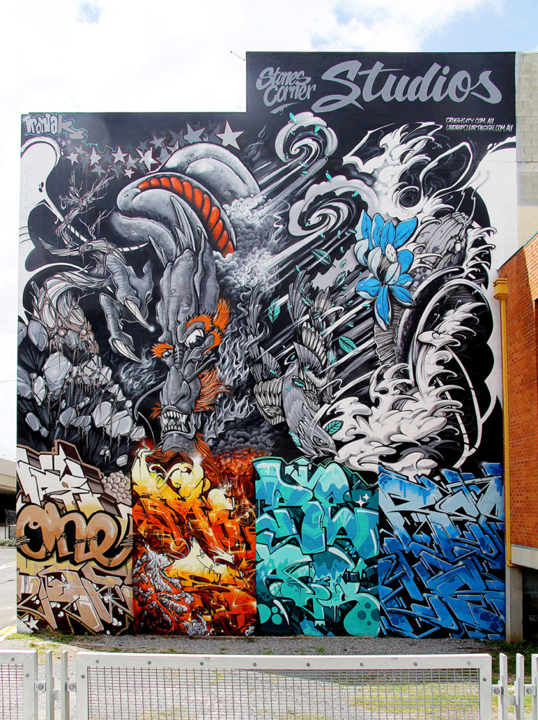 BEAS, BEZROCK, Levi, Luke, graffiti, Ironlak