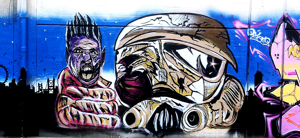 BBQ Burners, Lebanon, graffiti, ironlak