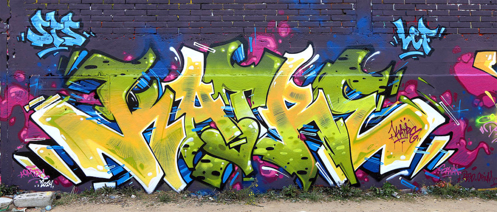 KATRE, graffiti, ironlak