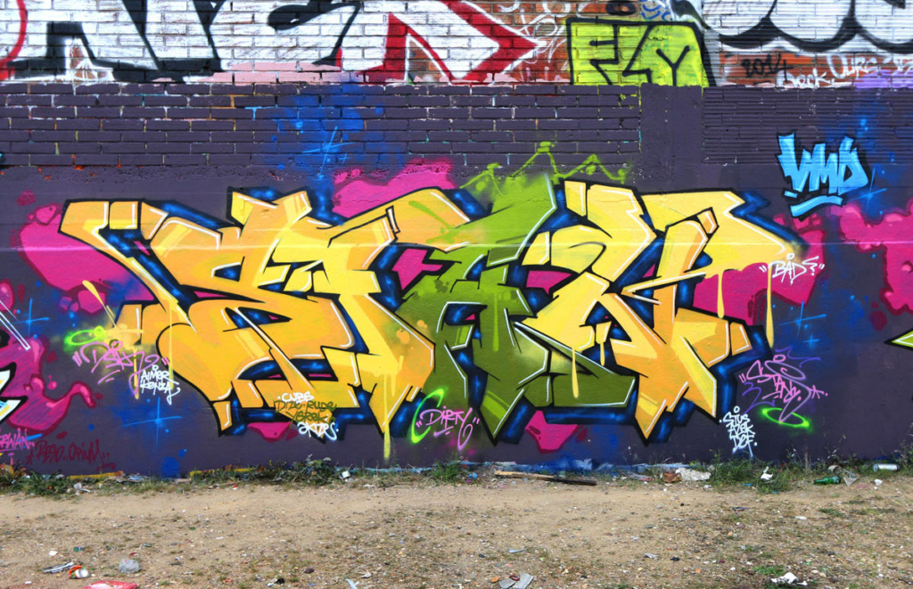 KATRE, graffiti, Ironlak