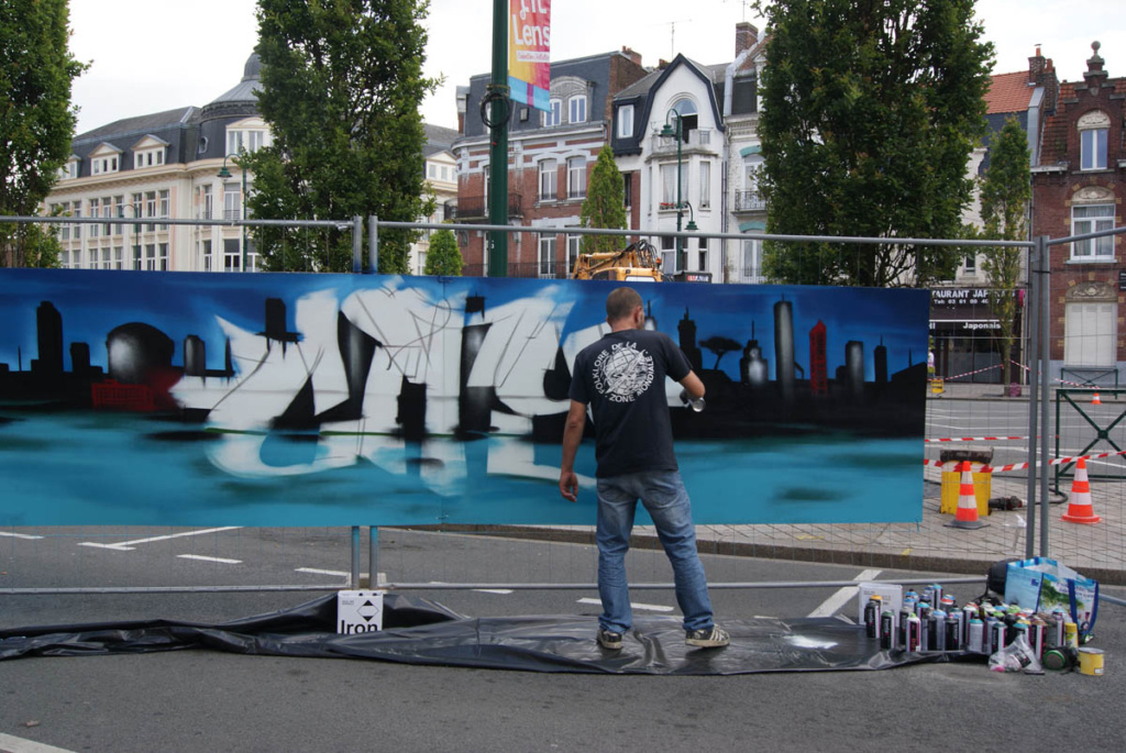 CANZ, France, graffiti, Ironlak