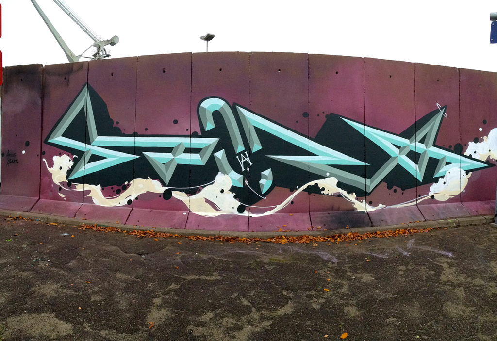 STORM, graffiti, ironlak
