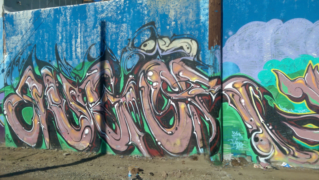 AUGOR, graffiti, Ironlak