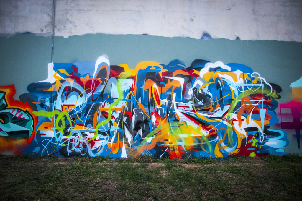 BERST, graffiti, Ironlak