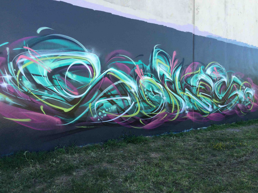 SOFLES, graffiti, Ironlak