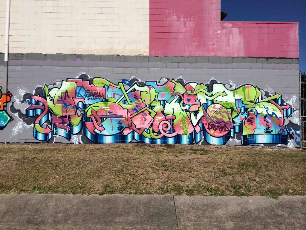 SOFLES, graffiti, Ironlak