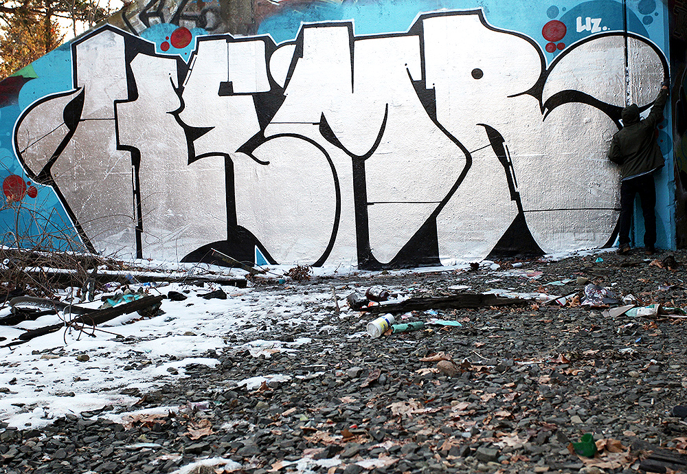 KEMS, graffiti, ironlak